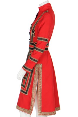 Lot 115 - A rare Colin Wild 'Beefeater' tunic-dress, 1960s