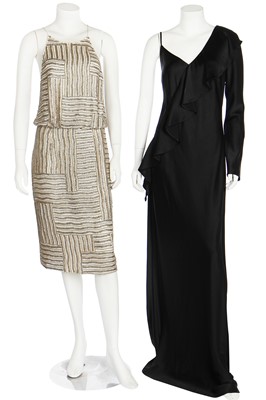 Lot 54 - Two Diane Von Furstenberg evening/cocktail dresses, 2000s