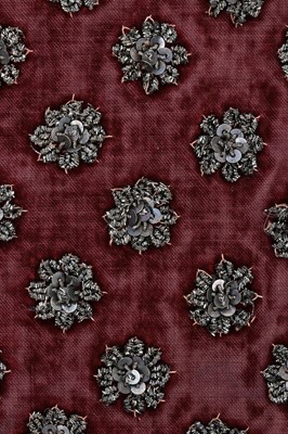 Lot 259 - A nobleman's embroidered velvet waistcoat, Indian, mid-19th century