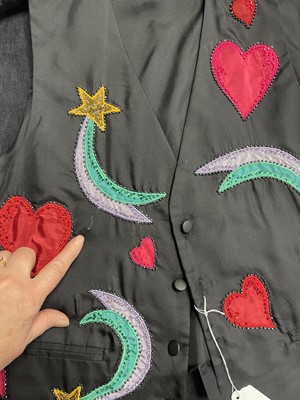 Lot 91 - Three Richard James men's colourful silk waistcoats, circa 1990