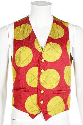 Lot 91 - Three Richard James men's colourful silk waistcoats, circa 1990