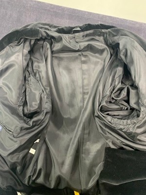 Lot 88 - A Richard James men's black velvet evening suit, probably Autumn-Winter 1989