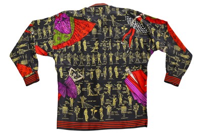 Lot 84 - A Gianni Versace men's printed silk shirt, circa 1992