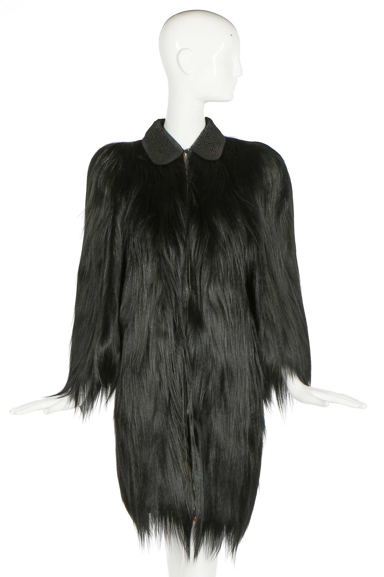 Lot 33 - A Pelta Furs Colobus monkey-fur coat, early 1940s