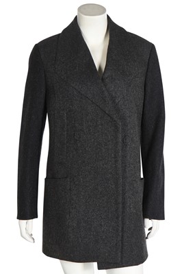 Lot 66 - A Margiela charcoal-grey wool coat , 2000s