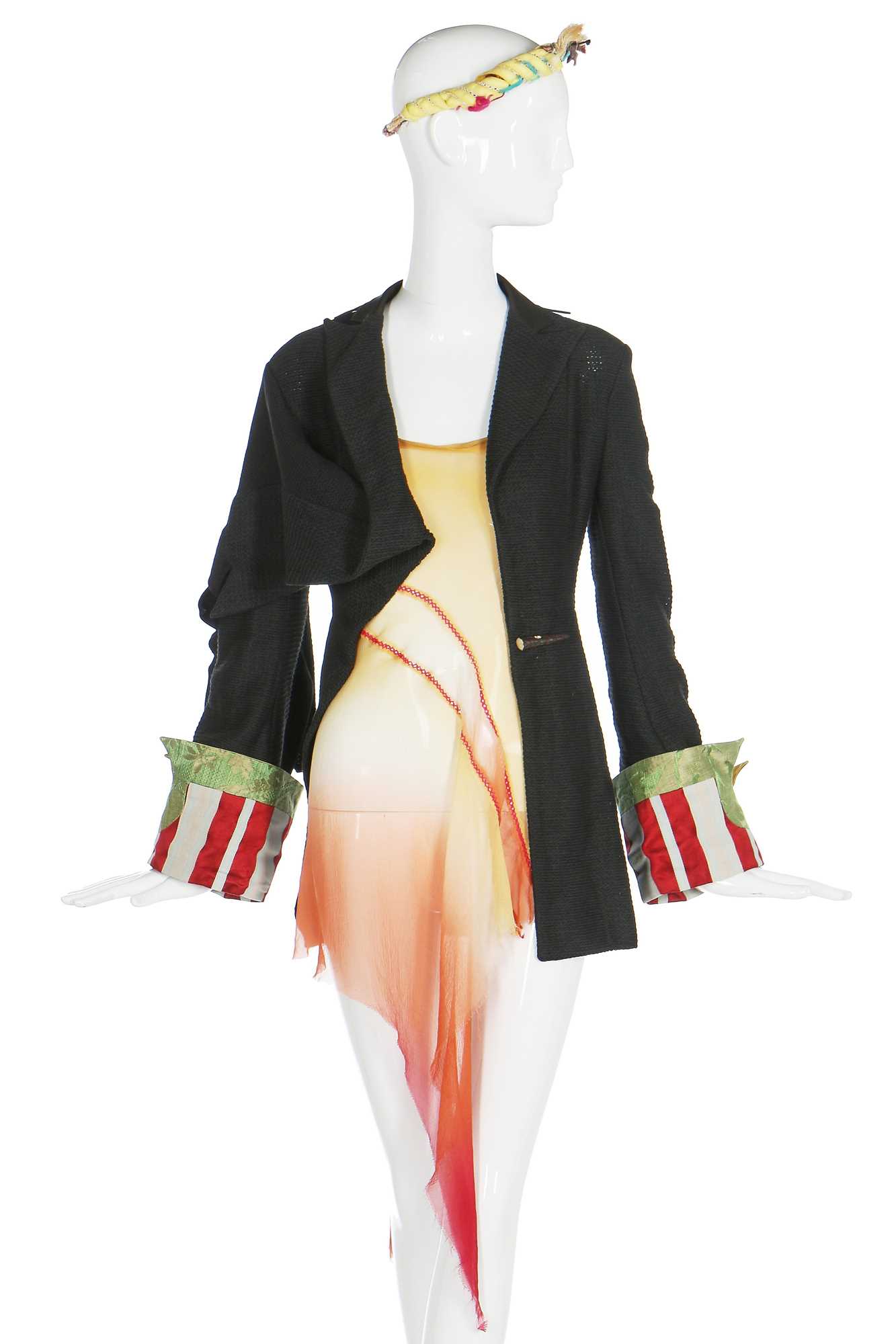 Lot 209 - A rare John Galliano Marauder ensemble, 'Filibustiers' collection, Spring-Summer 1993