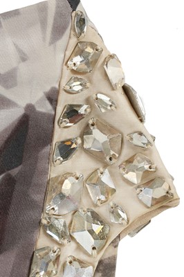 Lot 230 - Alexander McQueen printed pink 'Crystal' dress, 'Natural Dis-tinction, Un-Natural Selection', S/S 2009