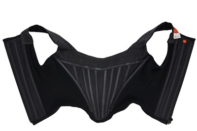 Lot 111 - A Vivienne Westwood black velvet corset, late 1980s-early 1990s