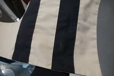 Lot 151 - An early Willie Brown black cotton 'Tail Dress', 1979