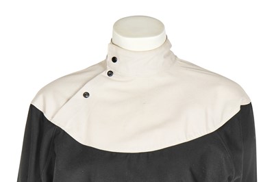 Lot 151 - An early Willie Brown black cotton 'Tail Dress', 1979