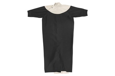 Lot 151 - An early Willie Brown black cotton 'Tail Dress', 1979
