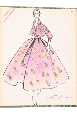 Lot 152 - A rare and important Maison Givenchy book of...