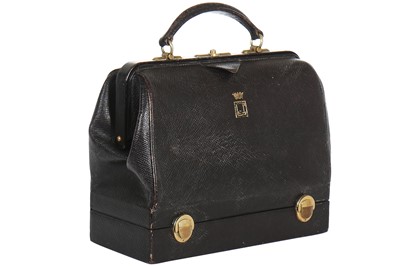 Lot 31 - A Cartier dressing case, the silver fittings 1912