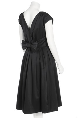 Lot 176 - A Christian Dior London little black dress, circa 1963