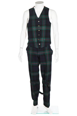 Lot 103 - A man's Vivienne Westwood Renwick tartan-wool ensemble, 'Anglomania' collection, Autumn-Winter 1993-94