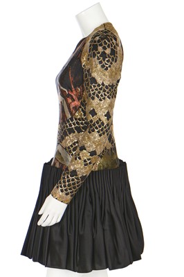 Lot 232 - An Alexander McQueen 'Hieronymus Bosch' weave dress, 'Angels & Demons' collection, Autumn-Winter 2010-11