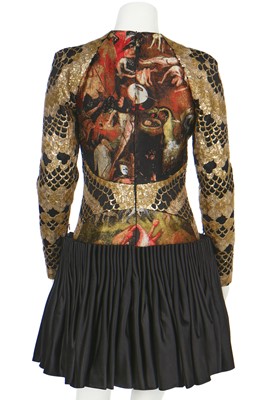 Lot 232 - An Alexander McQueen 'Hieronymus Bosch' weave dress, 'Angels & Demons' collection, Autumn-Winter 2010-11