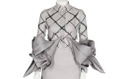 Lot 246 - A Christian Dior by John Galliano haute couture embroidered ensemble, 'Madame Butterfly' collection, Spring-Summer 2007