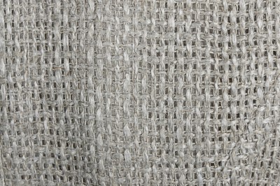 Lot 10 - A Chanel hessian-effect summer suit, 2000s