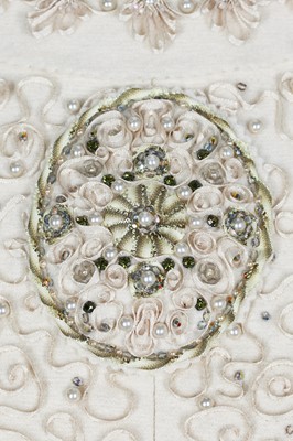 Lot 253 - A Chanel by Karl Lagerfeld ivory wool evening dress, 'Paris-Edinburgh' Métiers d'Art collection, 2012-13