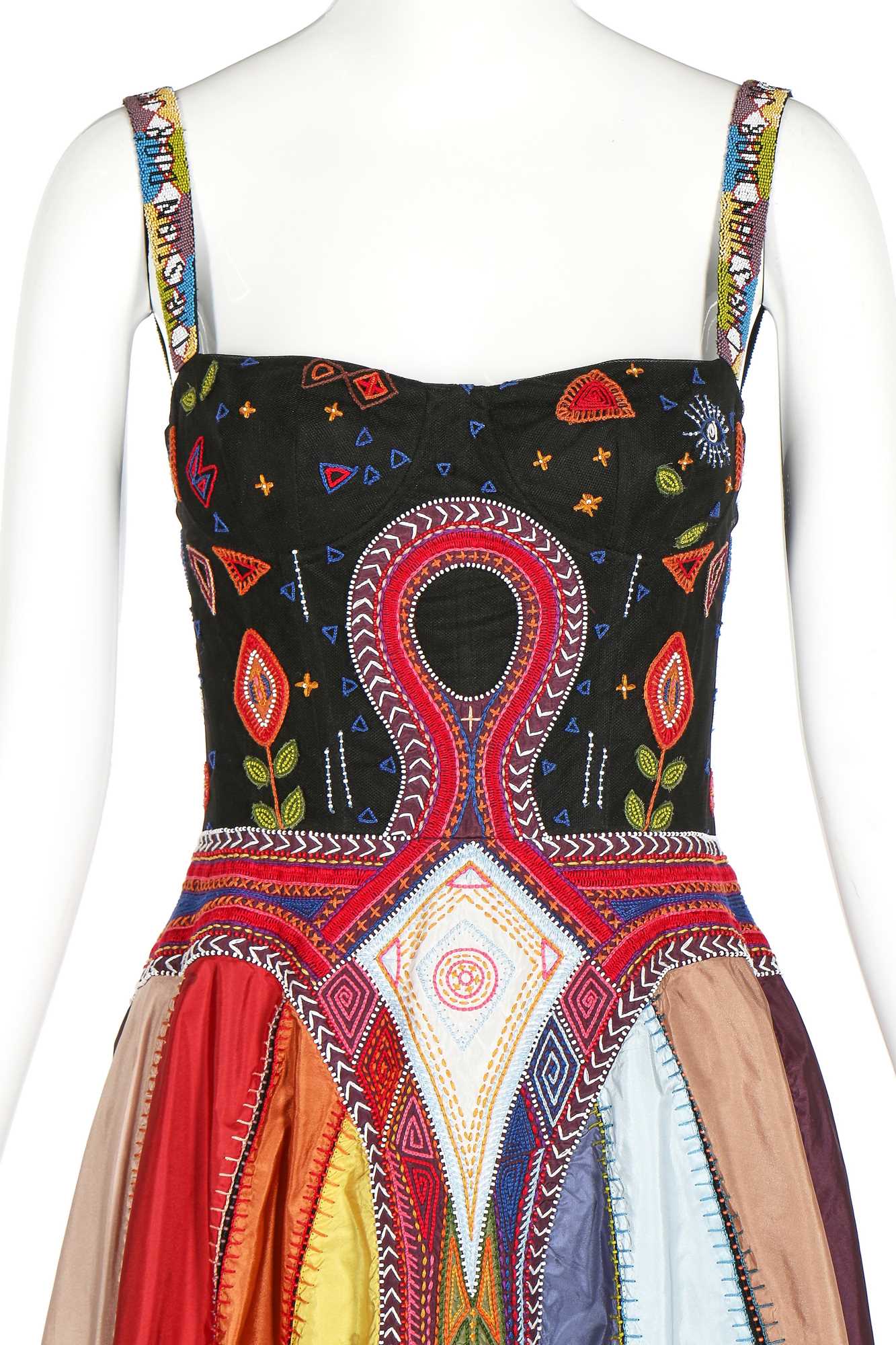 Lot 251 - A Christian Dior by Maria Grazia Chiuri embroidered taffeta evening dress, Cruise, Spring-Summer 2018