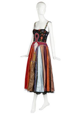 Lot 251 - A Christian Dior by Maria Grazia Chiuri embroidered taffeta evening dress, Cruise, Spring-Summer 2018