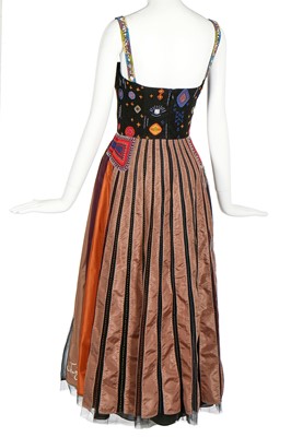 Lot 251 - A Christian Dior by Maria Grazia Chiuri embroidered taffeta evening dress, Cruise, Spring-Summer 2018