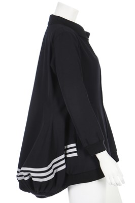 Lot 74 - A Yohji Yamamoto 'Adidas' striped jacket, Autumn-Winter, 2001-02