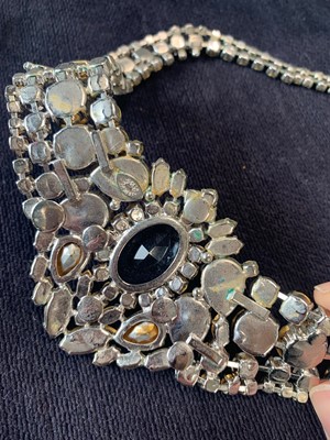 Lot 26 - A fine and rare Dior parure of cut brilliants, 1969