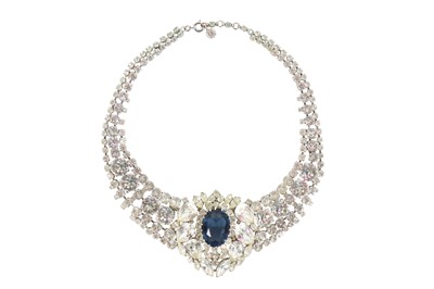 Lot 26 - A fine and rare Dior parure of cut brilliants, 1969