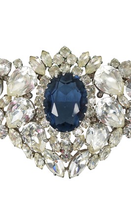 Lot 26 - A fine and rare Dior parure of cut brilliants, 1969