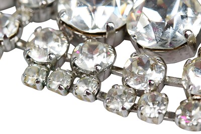 Lot 26 - A fine and rare Dior parure of cut brilliants, 1969