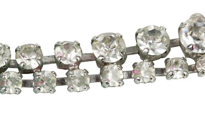 Lot 26 - A fine and rare Dior parure of cut brilliants, 1969