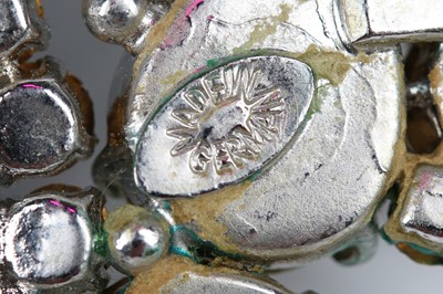 Lot 26 - A fine and rare Dior parure of cut brilliants, 1969