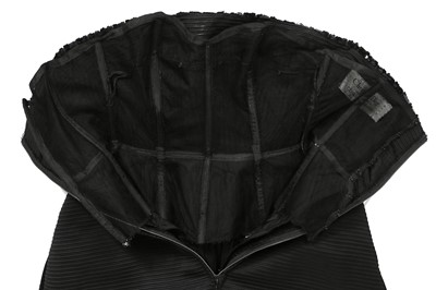 Lot 82 - A Christian Dior London black ottoman satin cocktail dress, model 'Sonnet', Spring-Summer, 1953