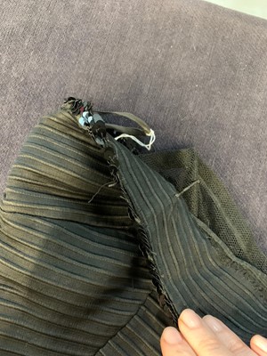 Lot 82 - A Christian Dior London black ottoman satin cocktail dress, model 'Sonnet', Spring-Summer, 1953