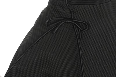 Lot 82 - A Christian Dior London black ottoman satin cocktail dress, model 'Sonnet', Spring-Summer, 1953