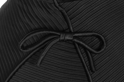 Lot 82 - A Christian Dior London black ottoman satin cocktail dress, model 'Sonnet', Spring-Summer, 1953