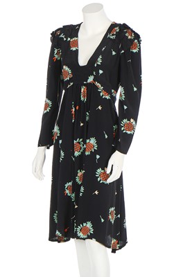 Lot 162 - An Ossie Clark for Radley dress in Celia Birtwell 'Baroque Bouquet' print, mid 1970s