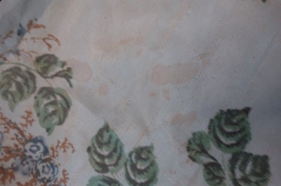 Lot 240 - A gown of aniline-dyed purple silk damask,  early 1870s