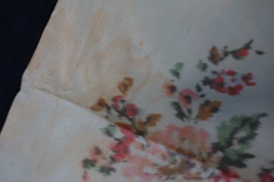 Lot 240 - A gown of aniline-dyed purple silk damask,  early 1870s