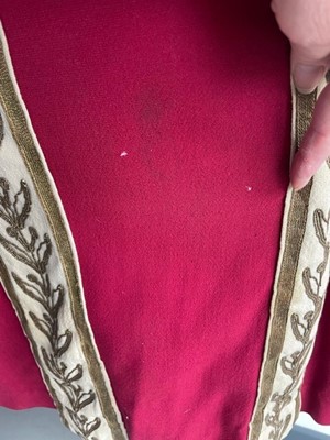 Lot 103 - Kenneth Williams's tunic worn in the film 'Carry on Cleo' for his role as Julius Caesar, 1964