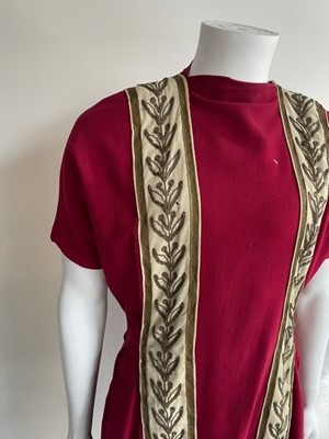 Lot 103 - Kenneth Williams's tunic worn in the film 'Carry on Cleo' for his role as Julius Caesar, 1964