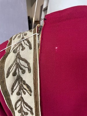 Lot 103 - Kenneth Williams's tunic worn in the film 'Carry on Cleo' for his role as Julius Caesar, 1964