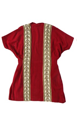 Lot 103 - Kenneth Williams's tunic worn in the film 'Carry on Cleo' for his role as Julius Caesar, 1964