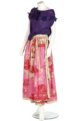 Lot 163 - A Westwood/McLaren 'Punkature' collection ensemble, Spring-Summer 1983