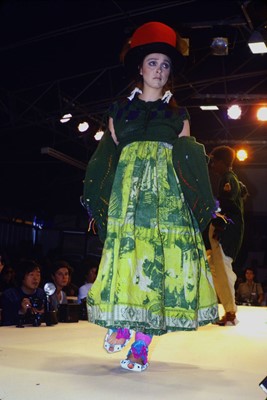 Lot 163 - A Westwood/McLaren 'Punkature' collection ensemble, Spring-Summer 1983