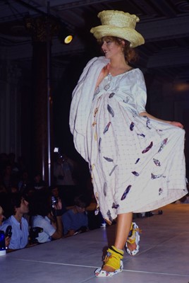 Lot 163 - A Westwood/McLaren 'Punkature' collection ensemble, Spring-Summer 1983