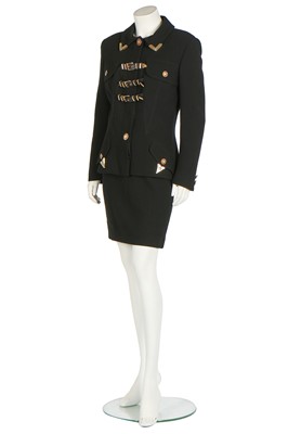 Lot 194 - A Gianni Versace 'Bondage' suit, Autumn/Winter 1992-93