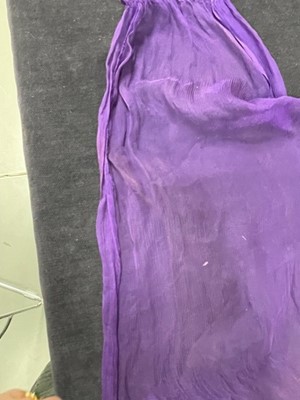 Lot 64 - A fine and rare Paul Poiret purple sequined evening dress, 1928
